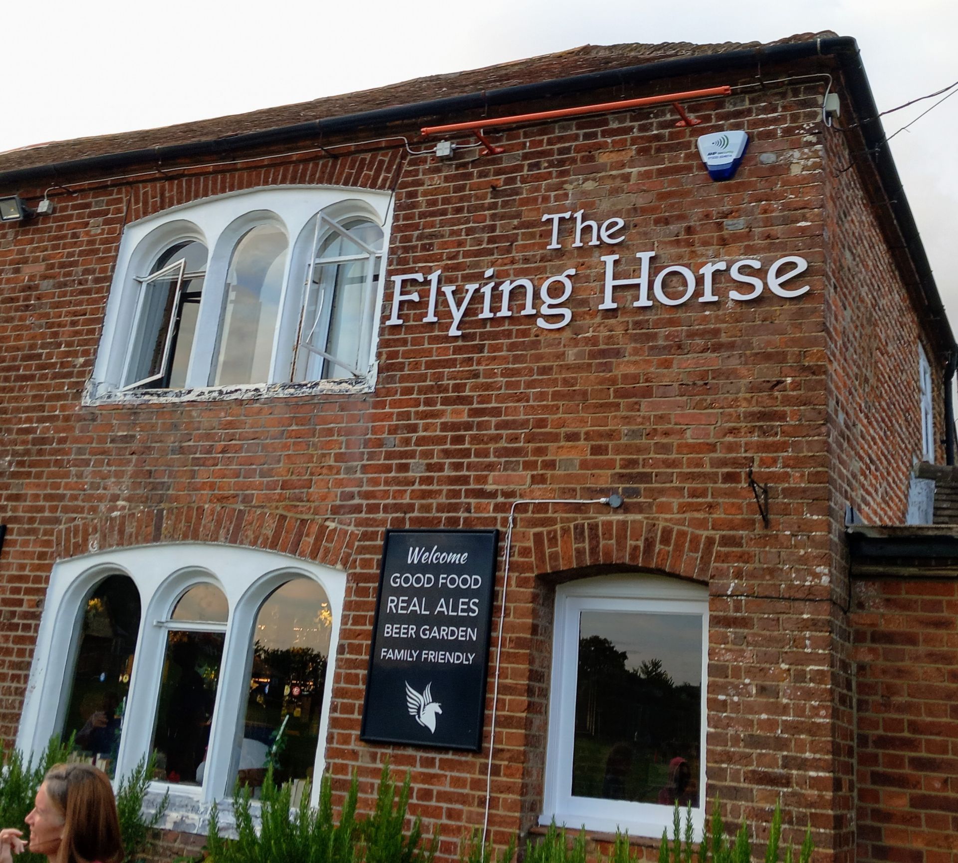Flying Horse for post walk drinks